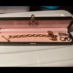 Juicy Couture Lock and Key Bracelet